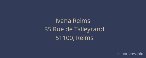 Ivana Reims