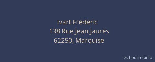 Ivart Fr&eacute;d&eacute;ric