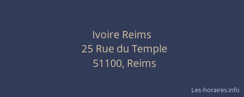 Ivoire Reims