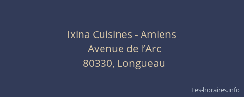 Ixina Cuisines - Amiens