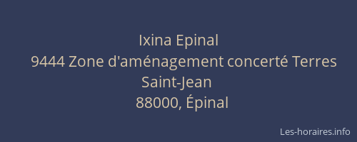 Ixina Epinal