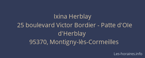 Ixina Herblay