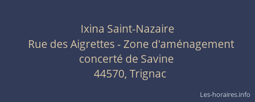 Ixina Saint-Nazaire