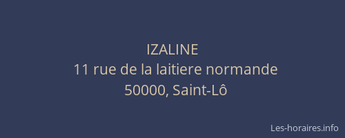 IZALINE
