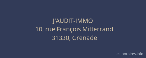 J'AUDIT-IMMO