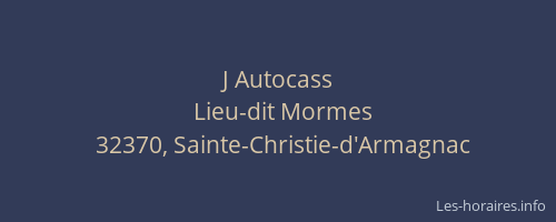 J Autocass