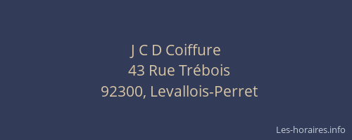 J C D Coiffure