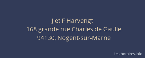 J et F Harvengt