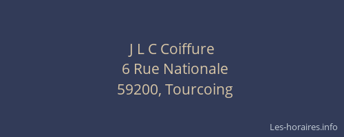 J L C Coiffure