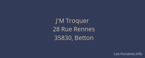 J'M Troquer