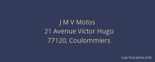 J M V Motos