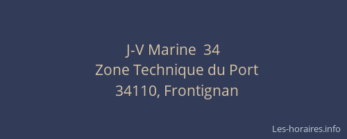 J-V Marine  34