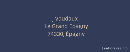 J Vaudaux