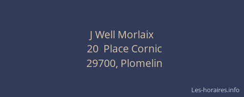 J Well Morlaix