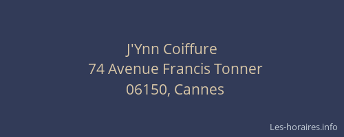 J'Ynn Coiffure