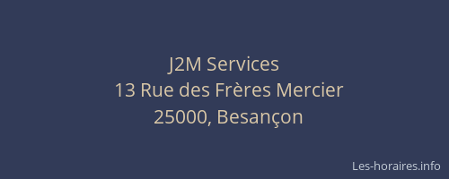 J2M Services