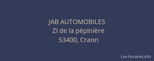 JAB AUTOMOBILES