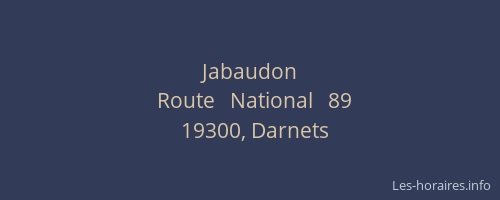 Jabaudon
