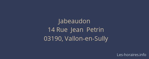 Jabeaudon