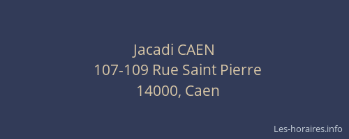 Jacadi CAEN