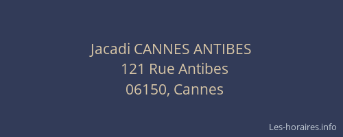 Jacadi CANNES ANTIBES