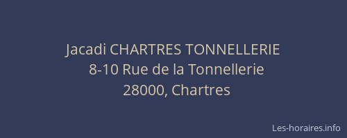 Jacadi CHARTRES TONNELLERIE