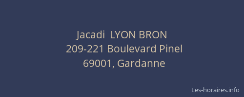 Jacadi  LYON BRON