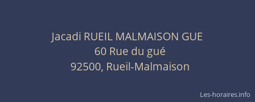Jacadi RUEIL MALMAISON GUE