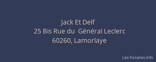 Jack Et Delf