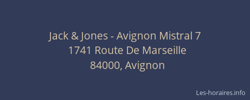 Jack & Jones - Avignon Mistral 7