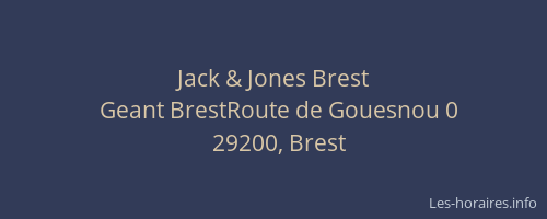 Jack & Jones Brest