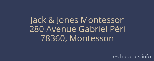 Jack & Jones Montesson
