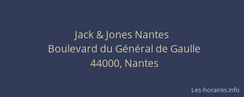 Jack & Jones Nantes