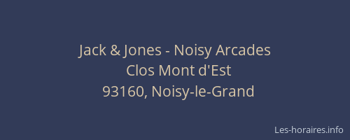 Jack & Jones - Noisy Arcades