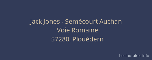 Jack Jones - Sem&eacute;court Auchan