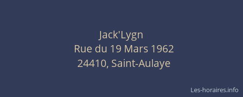 Jack'Lygn