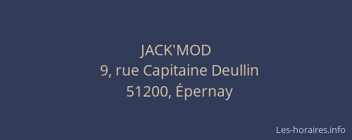 JACK'MOD