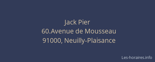 Jack Pier