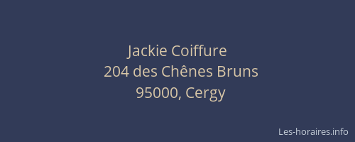 Jackie Coiffure