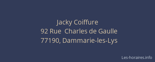Jacky Coiffure