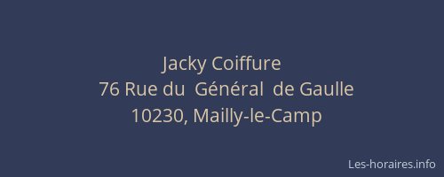 Jacky Coiffure