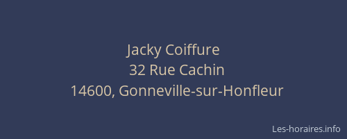 Jacky Coiffure