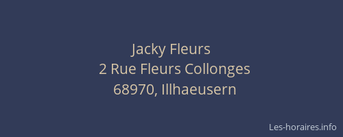 Jacky Fleurs