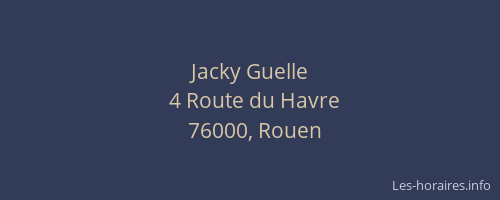 Jacky Guelle