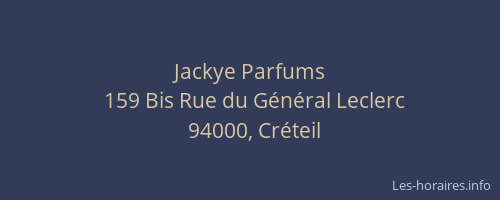 Jackye Parfums