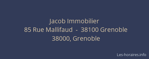 Jacob Immobilier