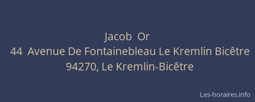 Jacob  Or