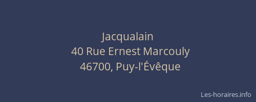 Jacqualain