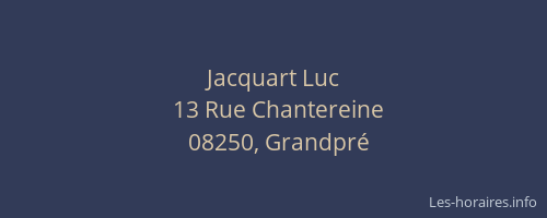 Jacquart Luc