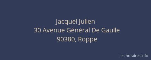 Jacquel Julien